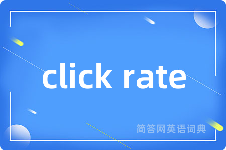 click rate