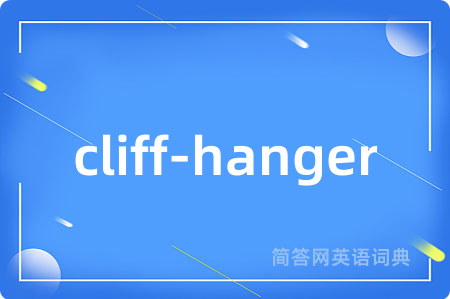 cliff-hanger