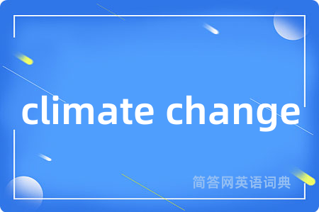 climate change