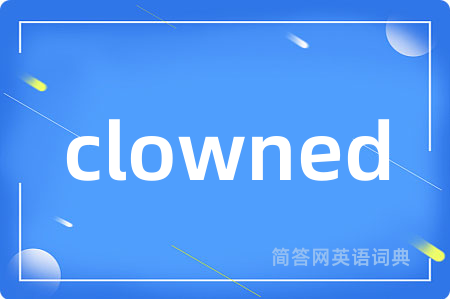 clowned
