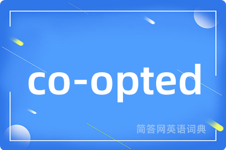 co-opted