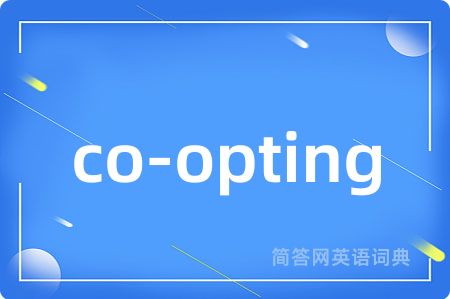 co-opting