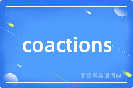 coactions