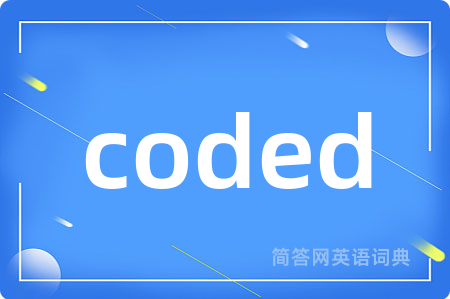 coded