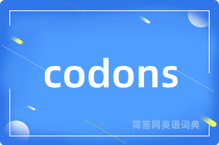 codons