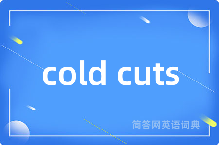 cold cuts