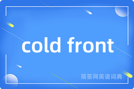 cold front
