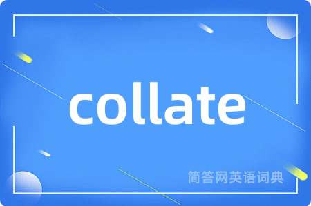 collate