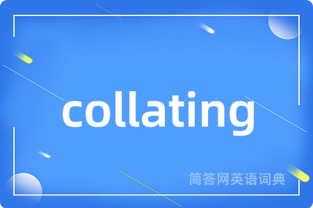 collating