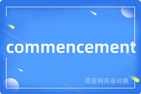 commencement