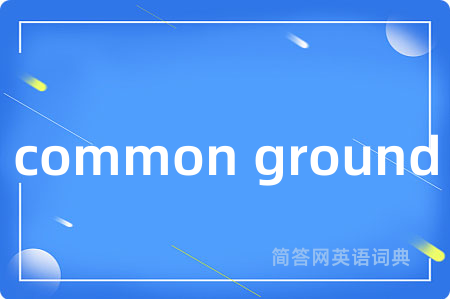 common ground