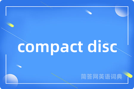 compact disc