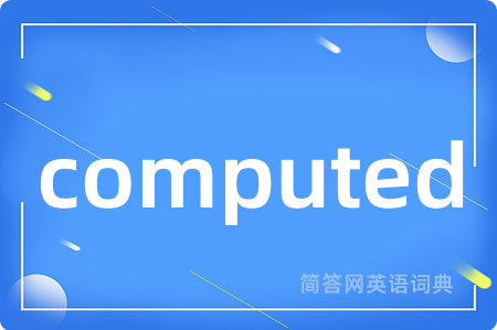 computed