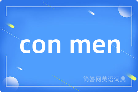 con men