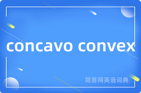 concavo convex