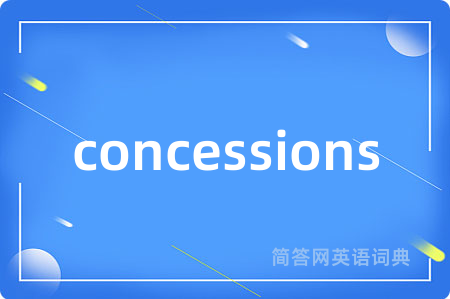 concessions
