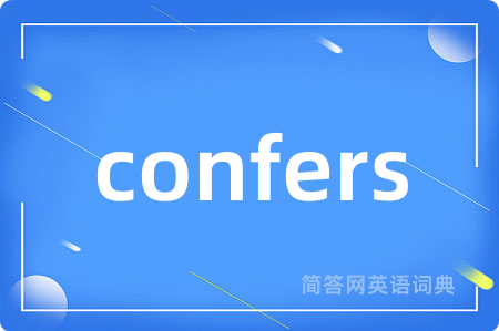 confers