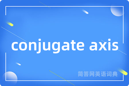 conjugate axis