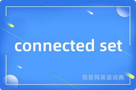 connected set
