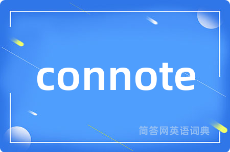 connote