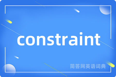 constraint