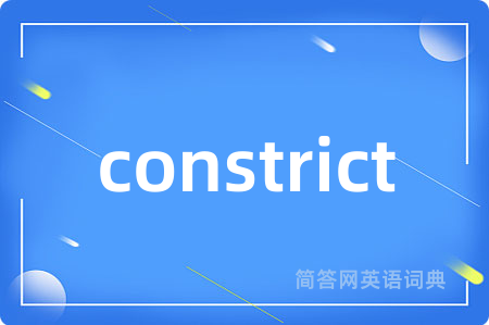constrict