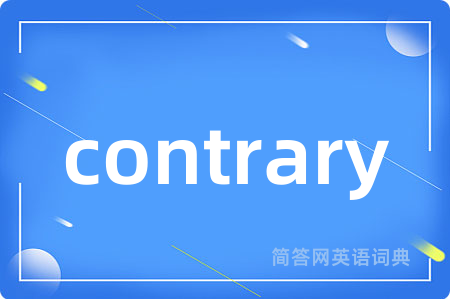 contrary