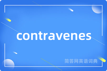 contravenes