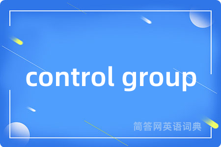 control group