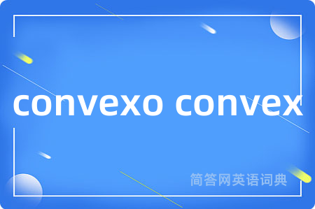 convexo convex