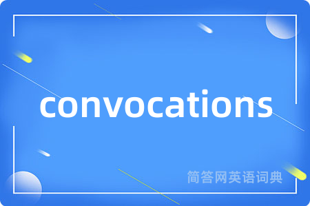 convocations