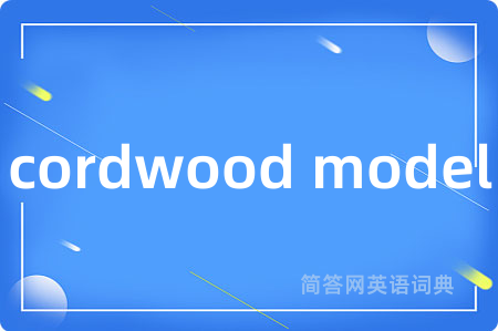 cordwood model