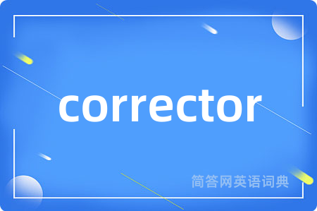 corrector