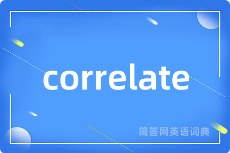 correlate