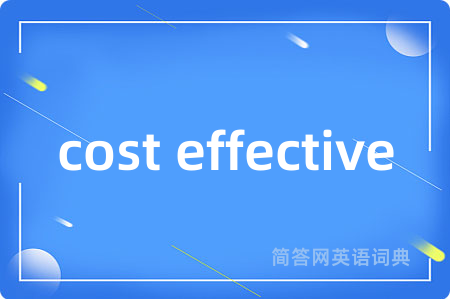 cost effective