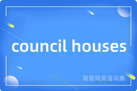 council houses