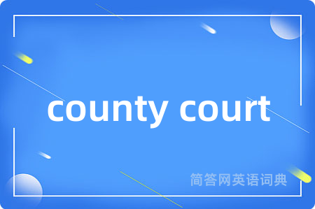 county court