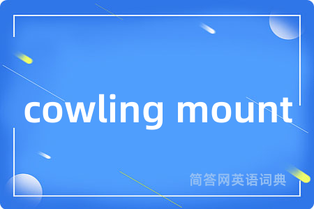 cowling mount
