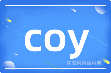 coy