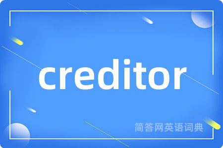 creditor