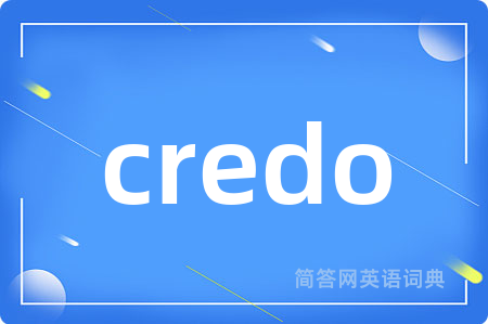 credo