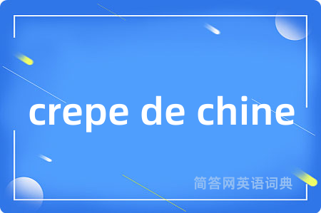 crepe de chine