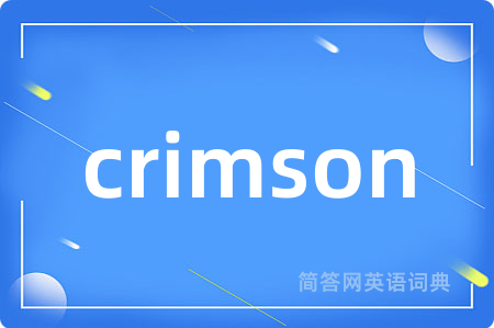 crimson