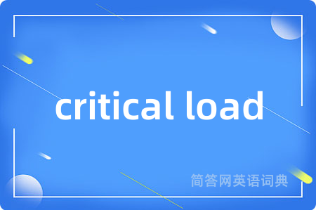 critical load