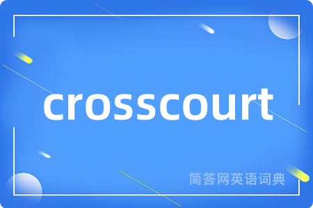 crosscourt