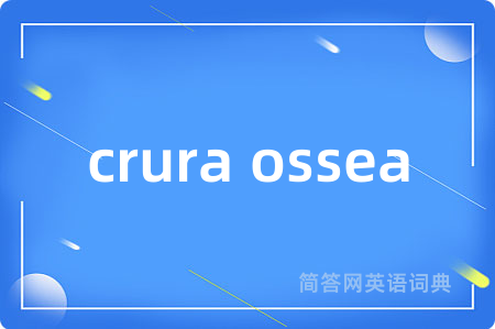 crura ossea