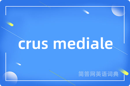 crus mediale