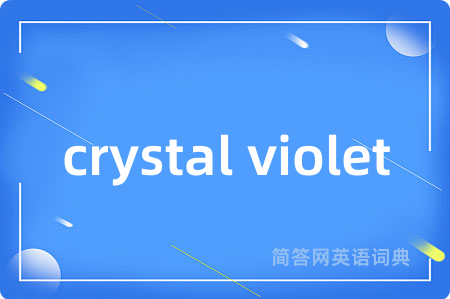 crystal violet