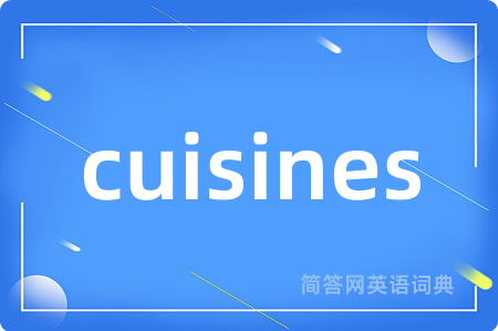cuisines