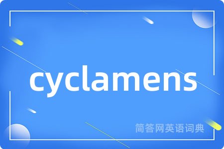 cyclamens
